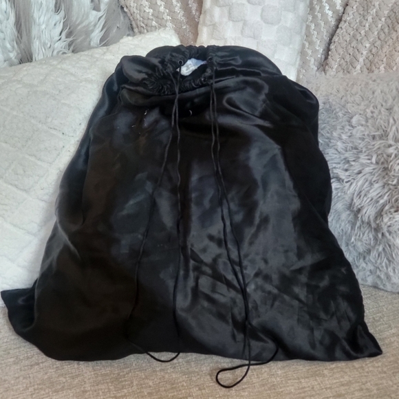 YSL Black Patent Leather Satchel Hand Bag Purse w/COA - Picture 11 of 11